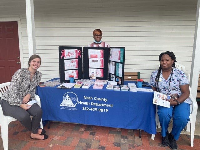 Nash Co Health Dept 10.13.2021 van visit